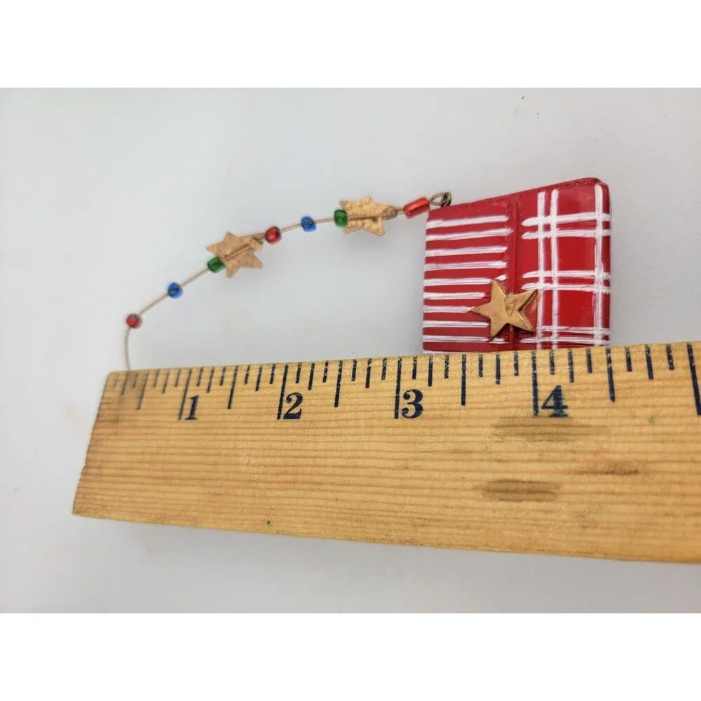 Lollysticks by Kym Bowles - Red Handbag with Stars Ornament